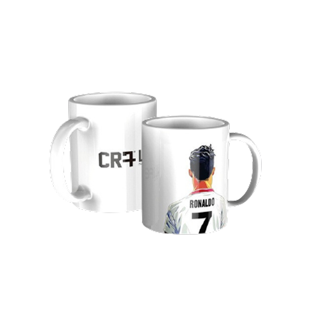 Кружка CR7 LIFE - белая