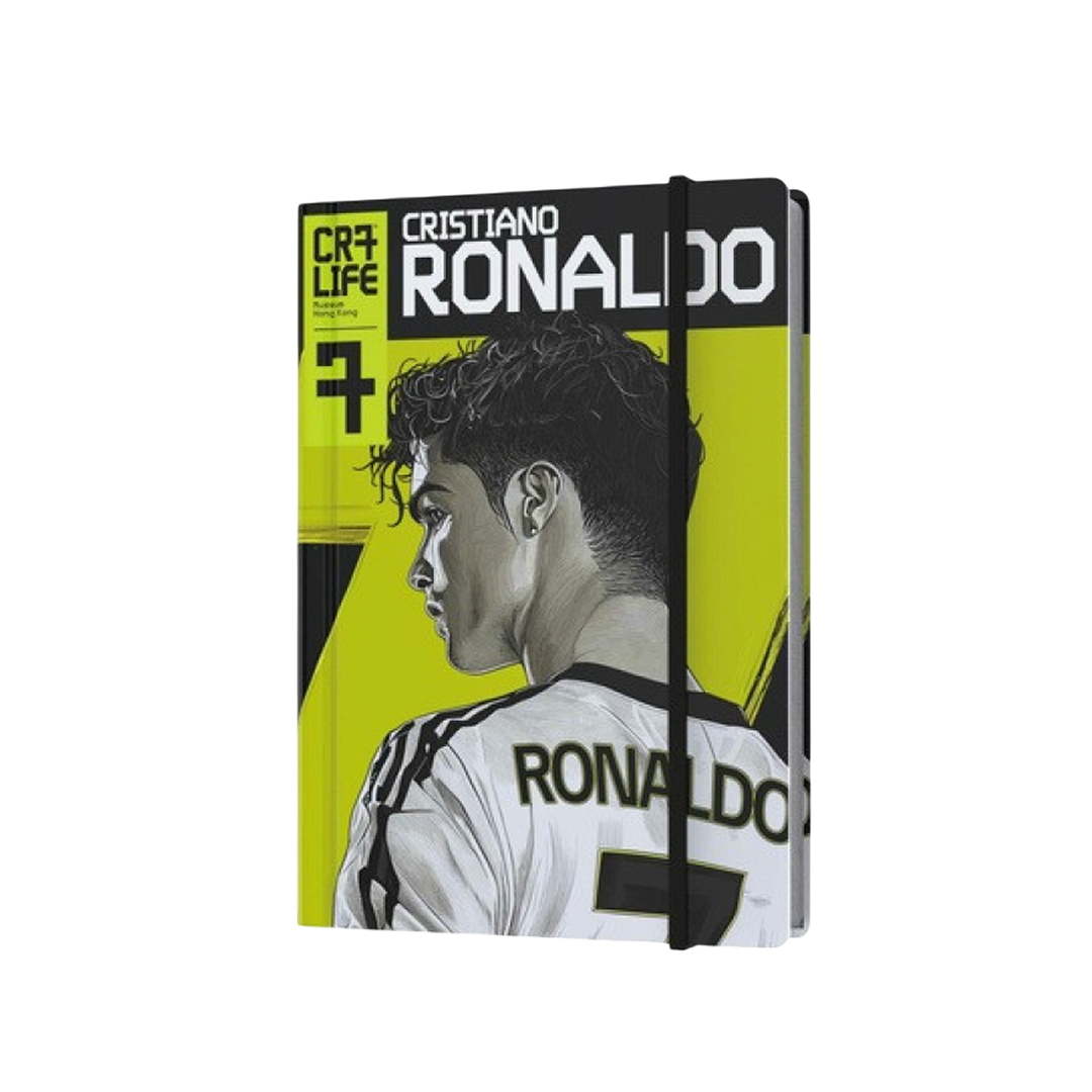 Блокнот CR7 LIFE - A5, зеленый