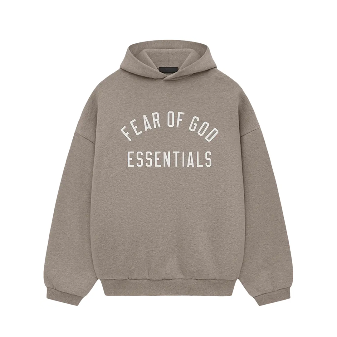 Fear of God Essentials Fleece Hoodie Heather Grey