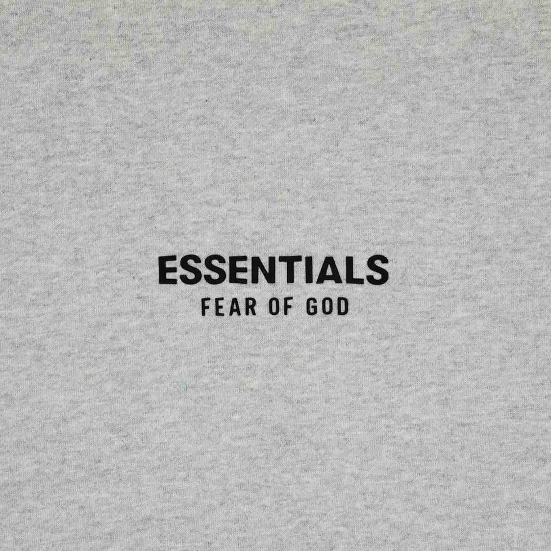 Fear of God Essentials Fleece Crewneck II Light Heather Grey