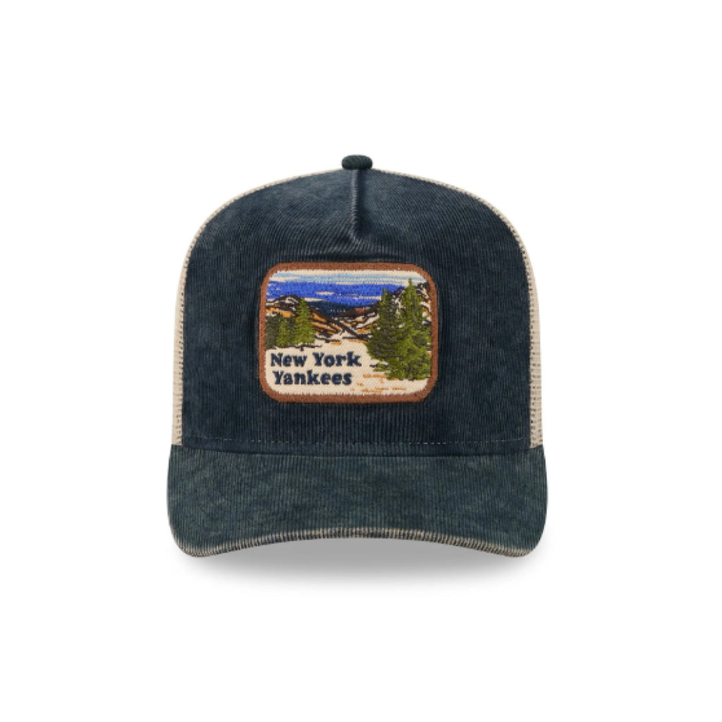 New York Yankees Vintage Landscape 9TWENTY A-Frame Trucker Cap