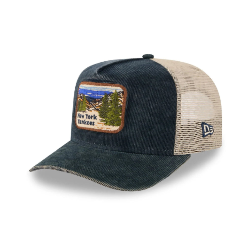 New York Yankees Vintage Landscape 9TWENTY A-Frame Trucker Cap
