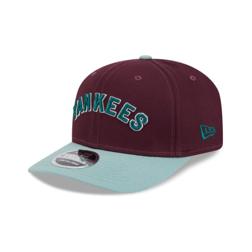 New York Yankees Maroon 9SEVENTY Stretch-Snap Cap