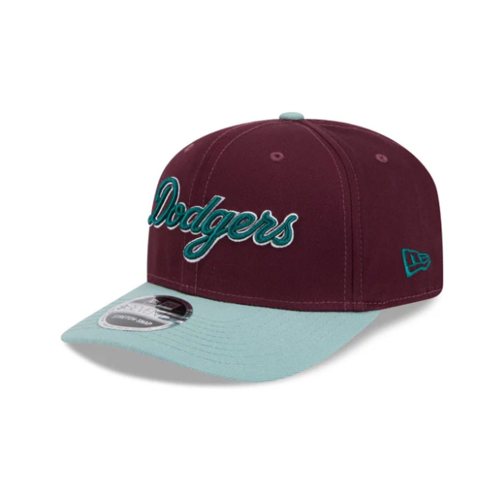 Los Angeles Dodgers Maroon 9SEVENTY Stretch-Snap Cap
