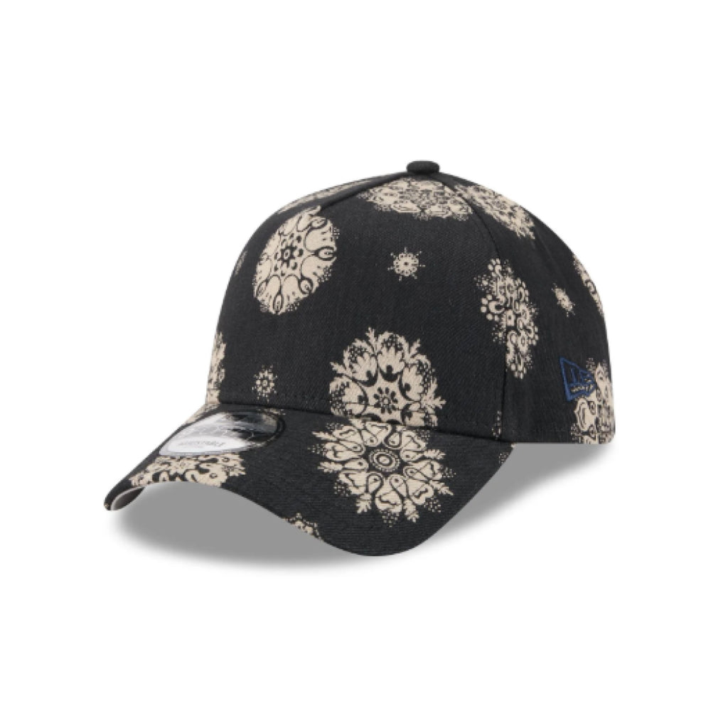 New Era Cap Block Print 9FORTY A-Frame Snapback Cap