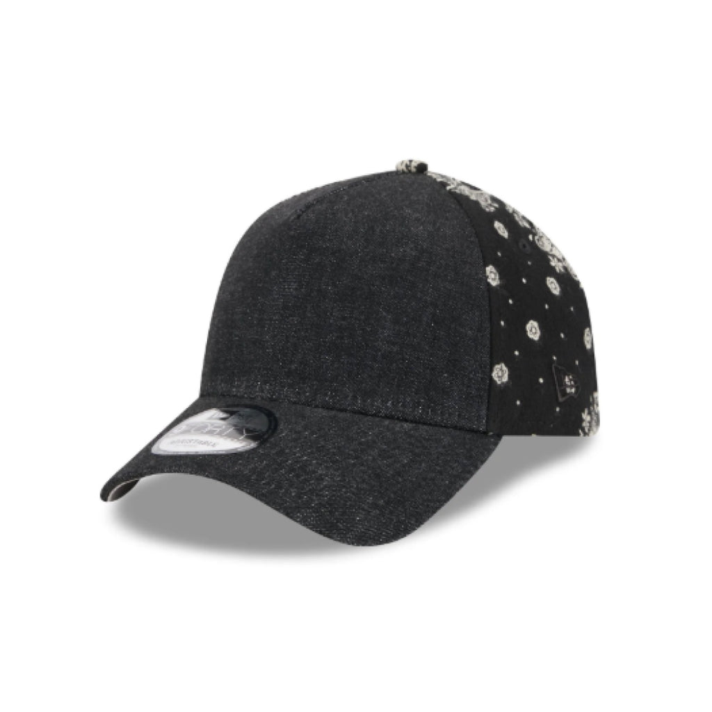New Era Cap Black Paisley 9FORTY A-Frame Adjustable Cap