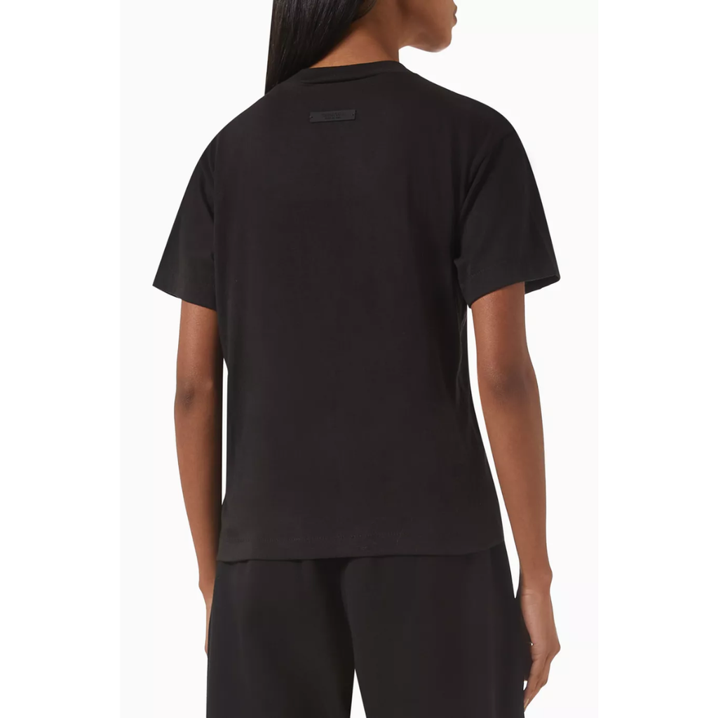 Logo Crew Neck T-shirt in Tri-blend Jersey