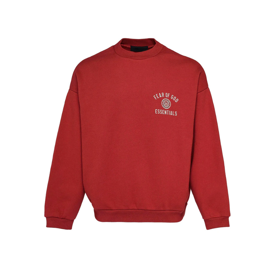Fear Of God Essentials Sweatshirt Bordeux