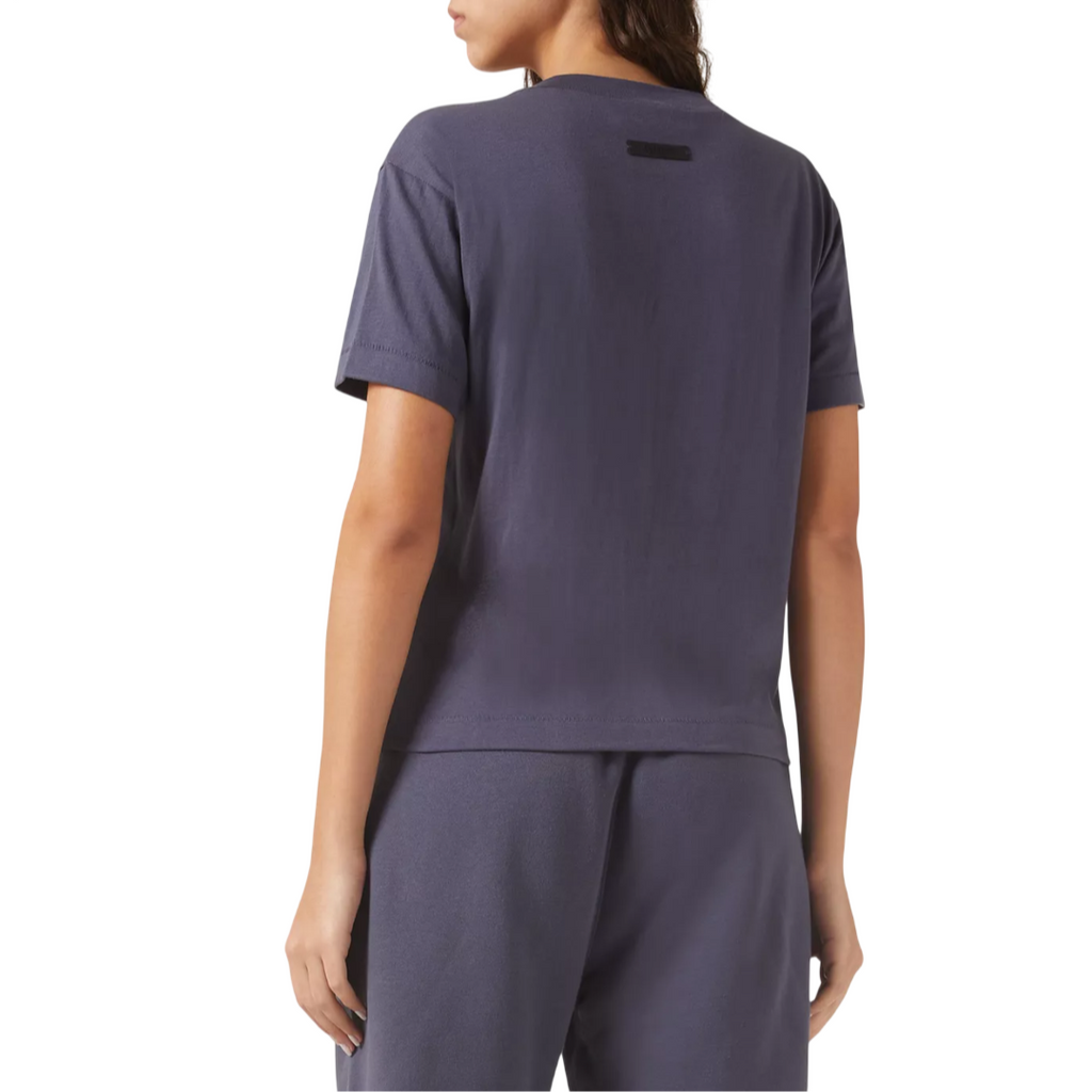 Fear Of God Essentials Crop T-shirt Purple
