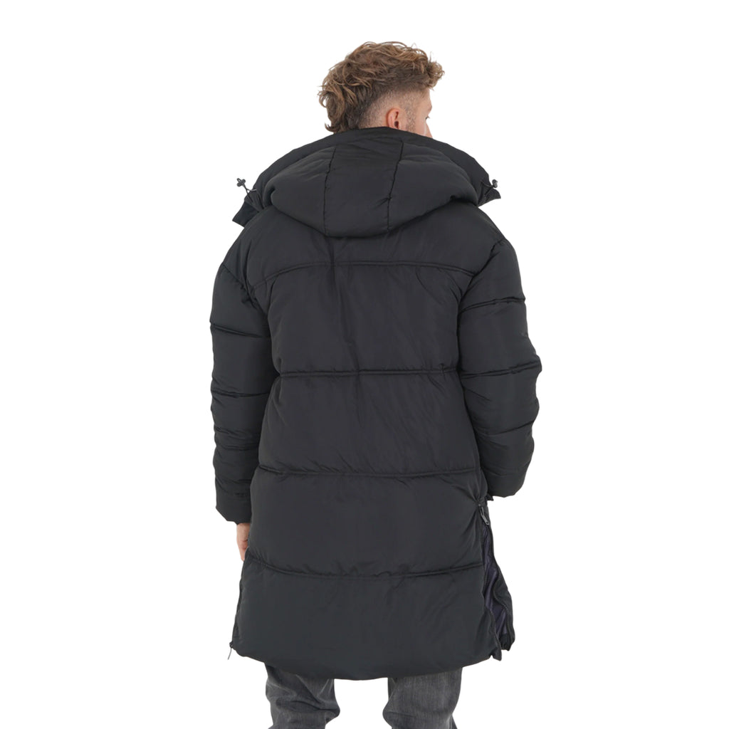 Sixth June Puffer Jacket Long Black