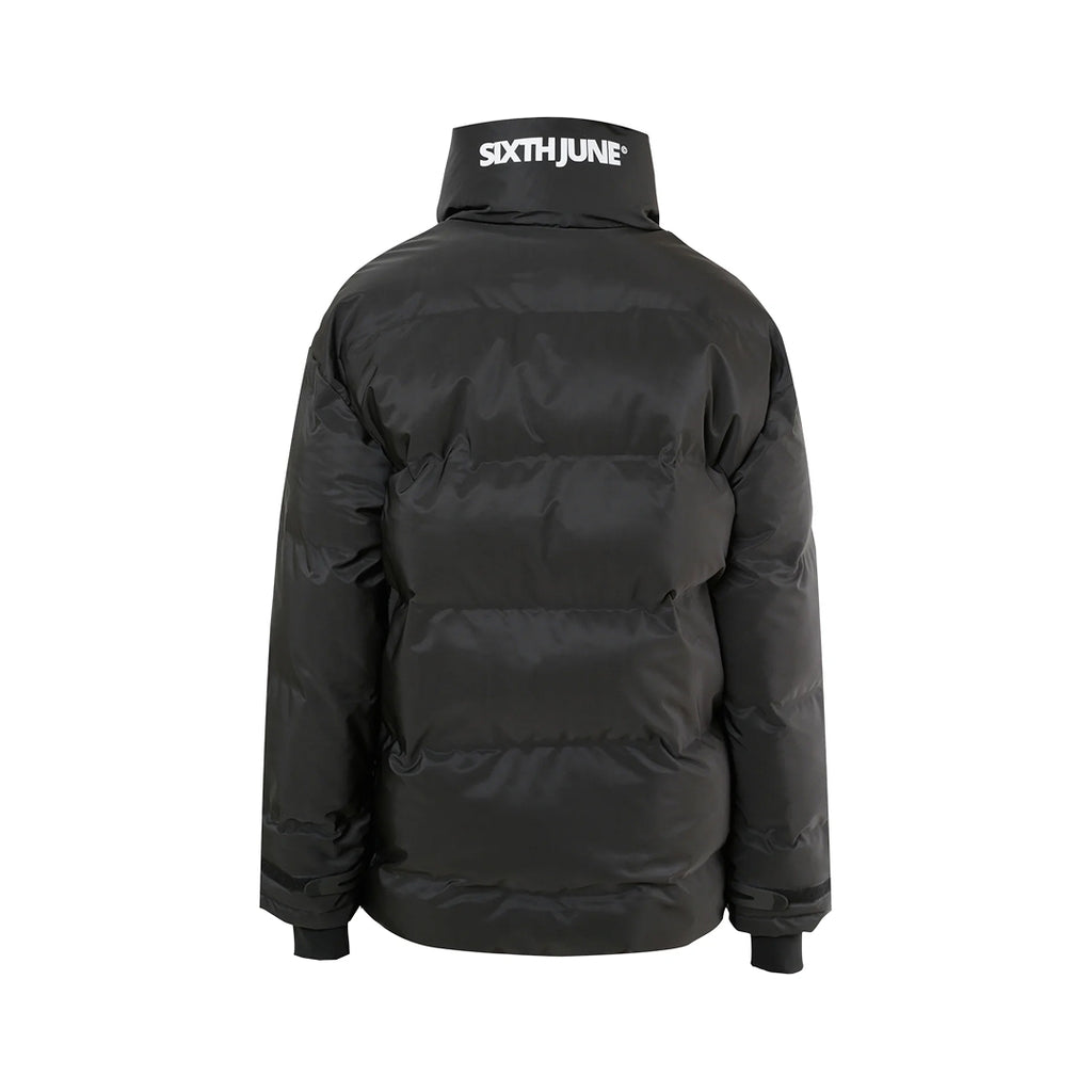 Sixth June Puffer Jacket Short Black