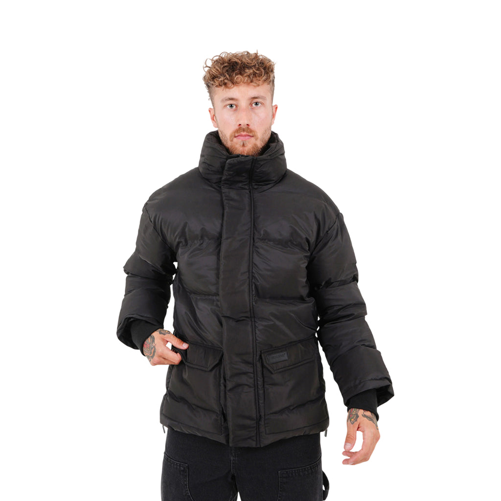 Sixth June Puffer Jacket Short Black