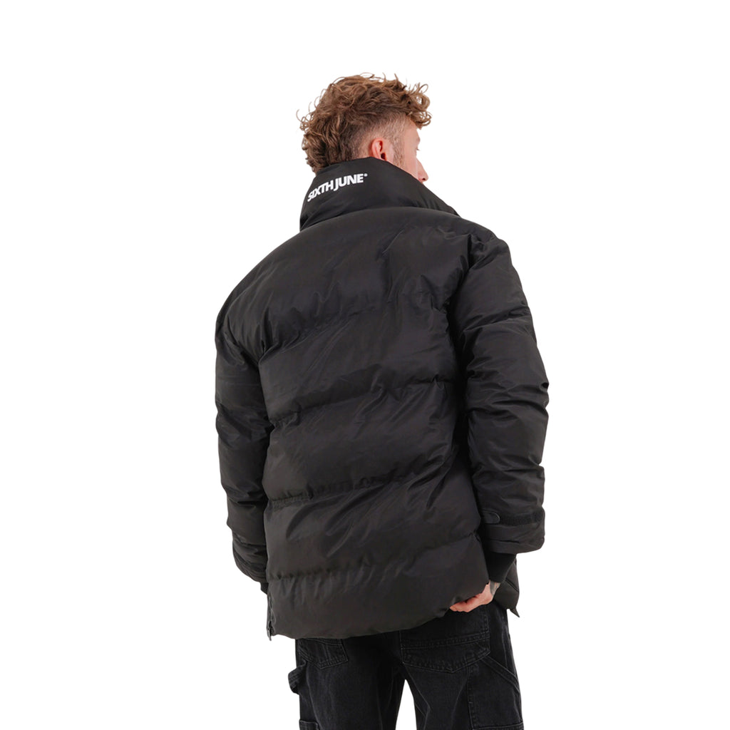 Sixth June Puffer Jacket Short Black