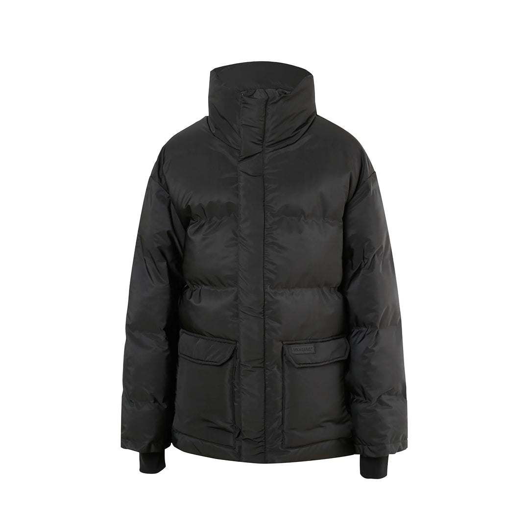 Sixth June Puffer Jacket Short Black