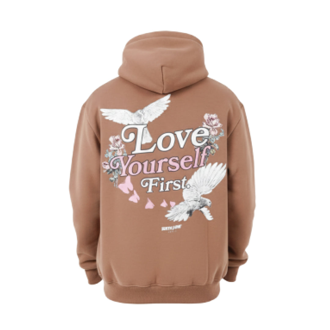 Sixth June Dove Hoodie Brown