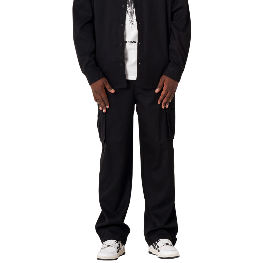 Sixth June Cargo Pants Black