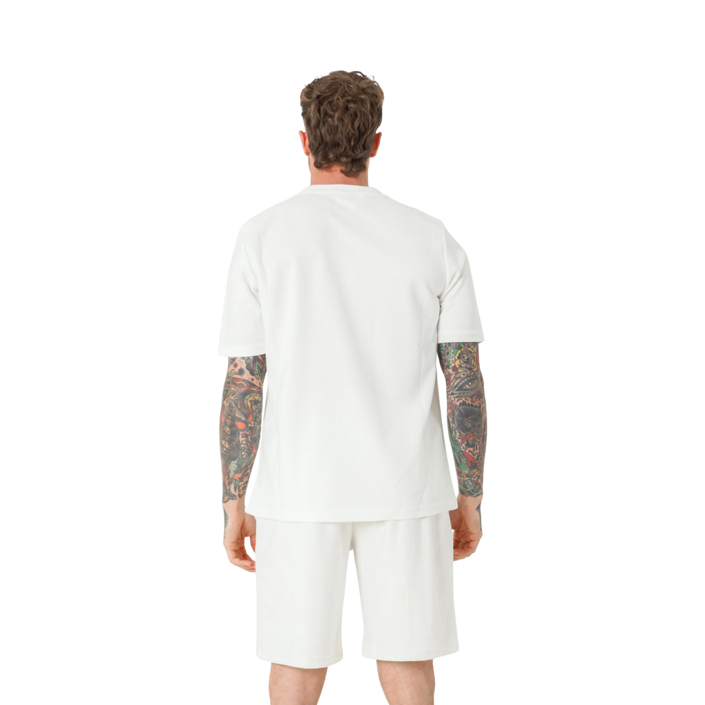 Embroidered Logo T-shirt White