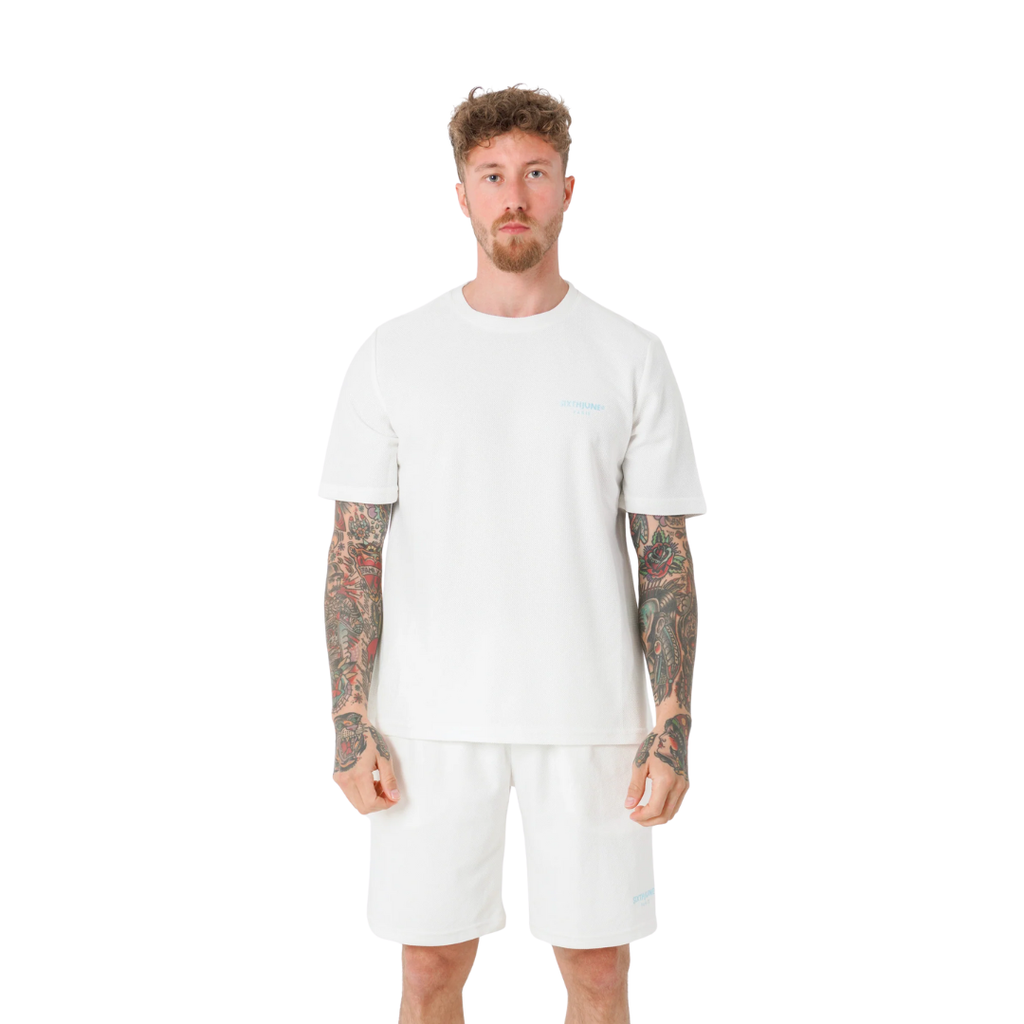 Embroidered Logo T-shirt White
