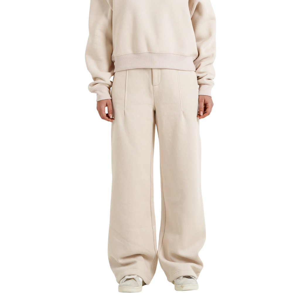 Sixth June Tailored Flare Jogger Pants Beige