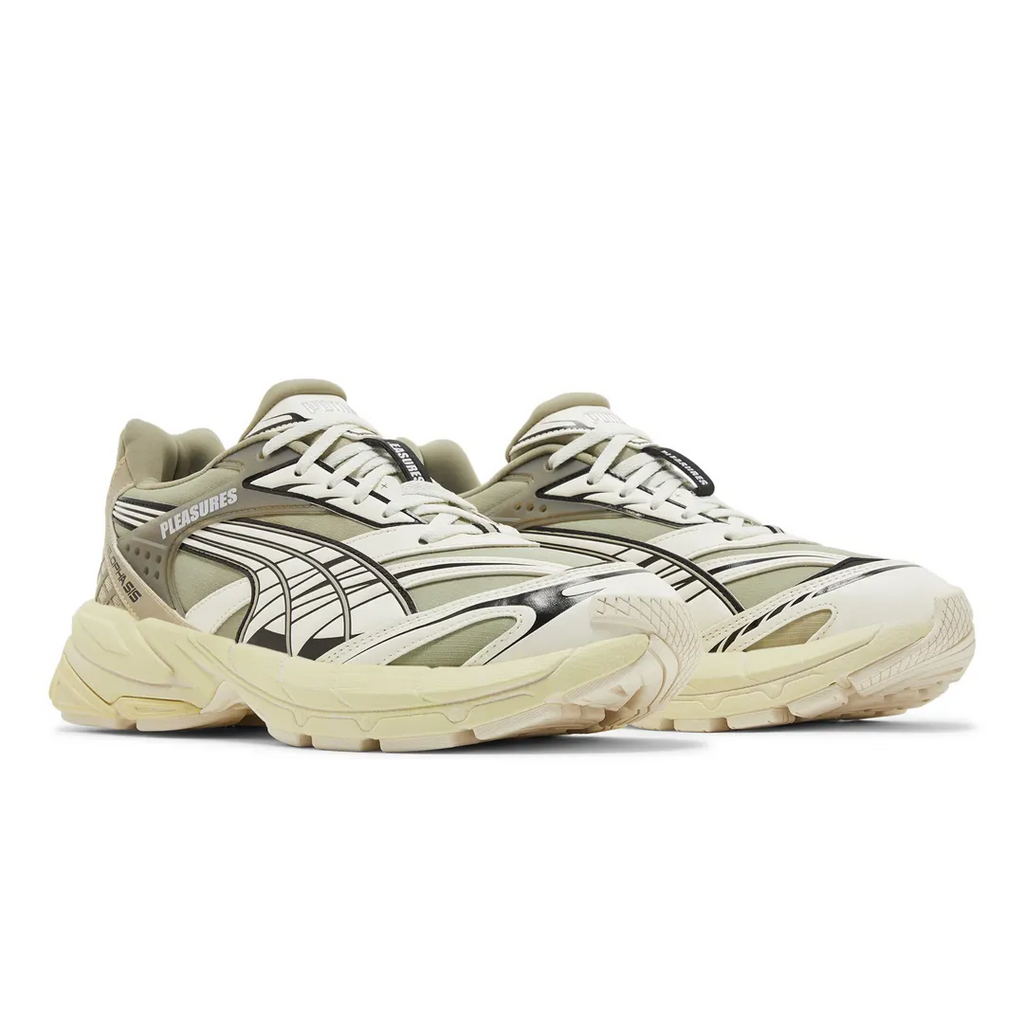 Puma x PLEASURES Velophasis Overdyed Beige