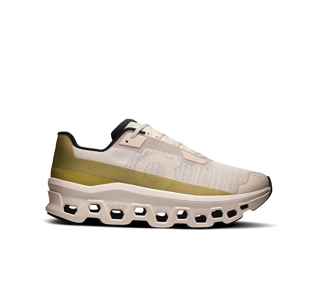 On Cloudmonster Void Silver Lense