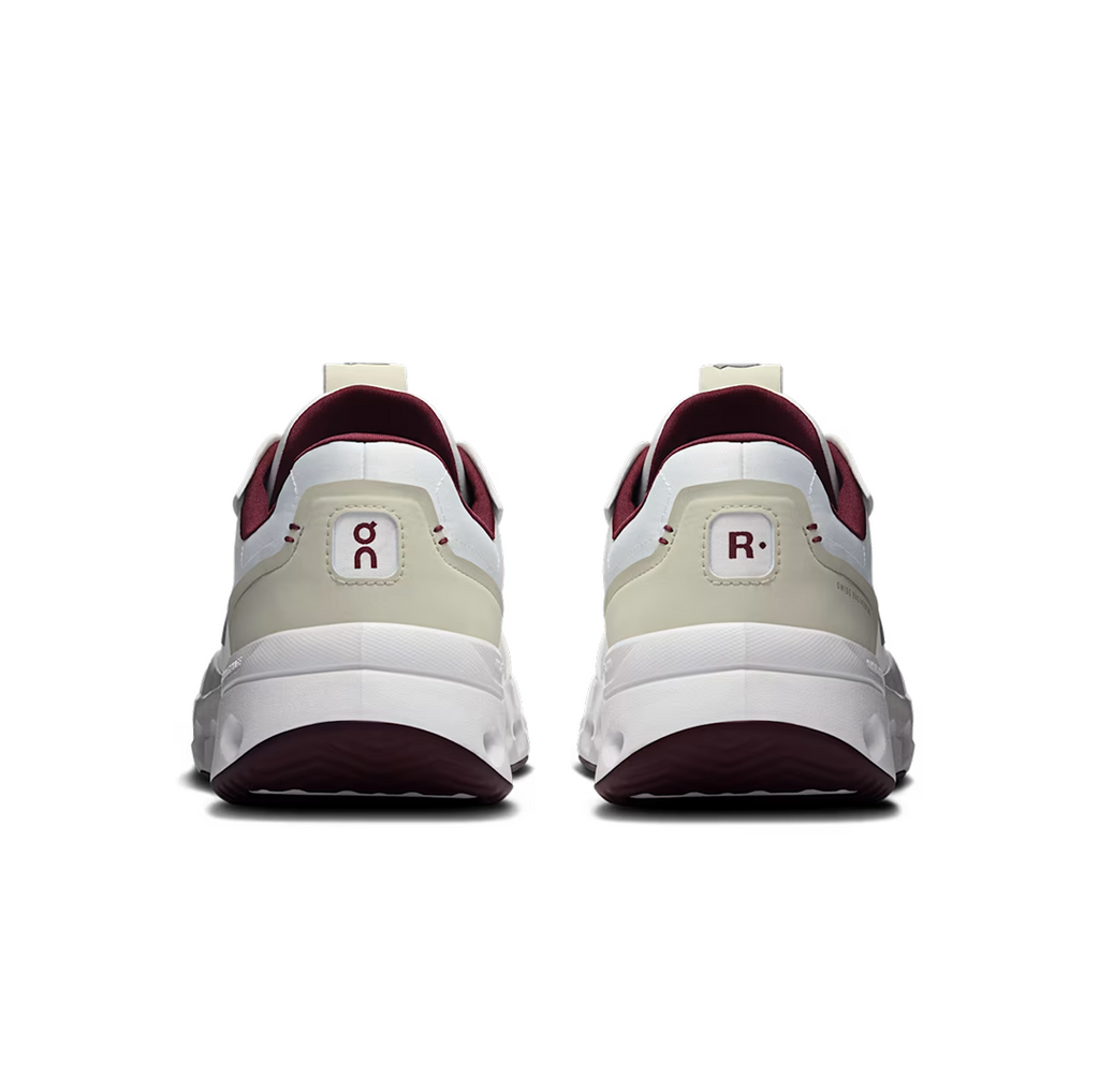 On THE ROGER Wildcard Ivory Maroon