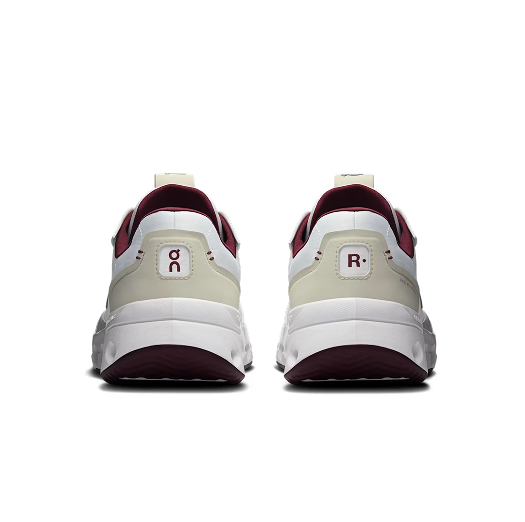 On THE ROGER Wildcard Ivory Maroon