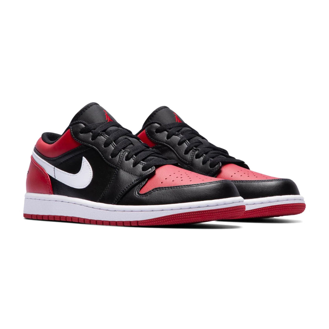 Nike Air Jordan 1 Low Shoes "Bred Toe"