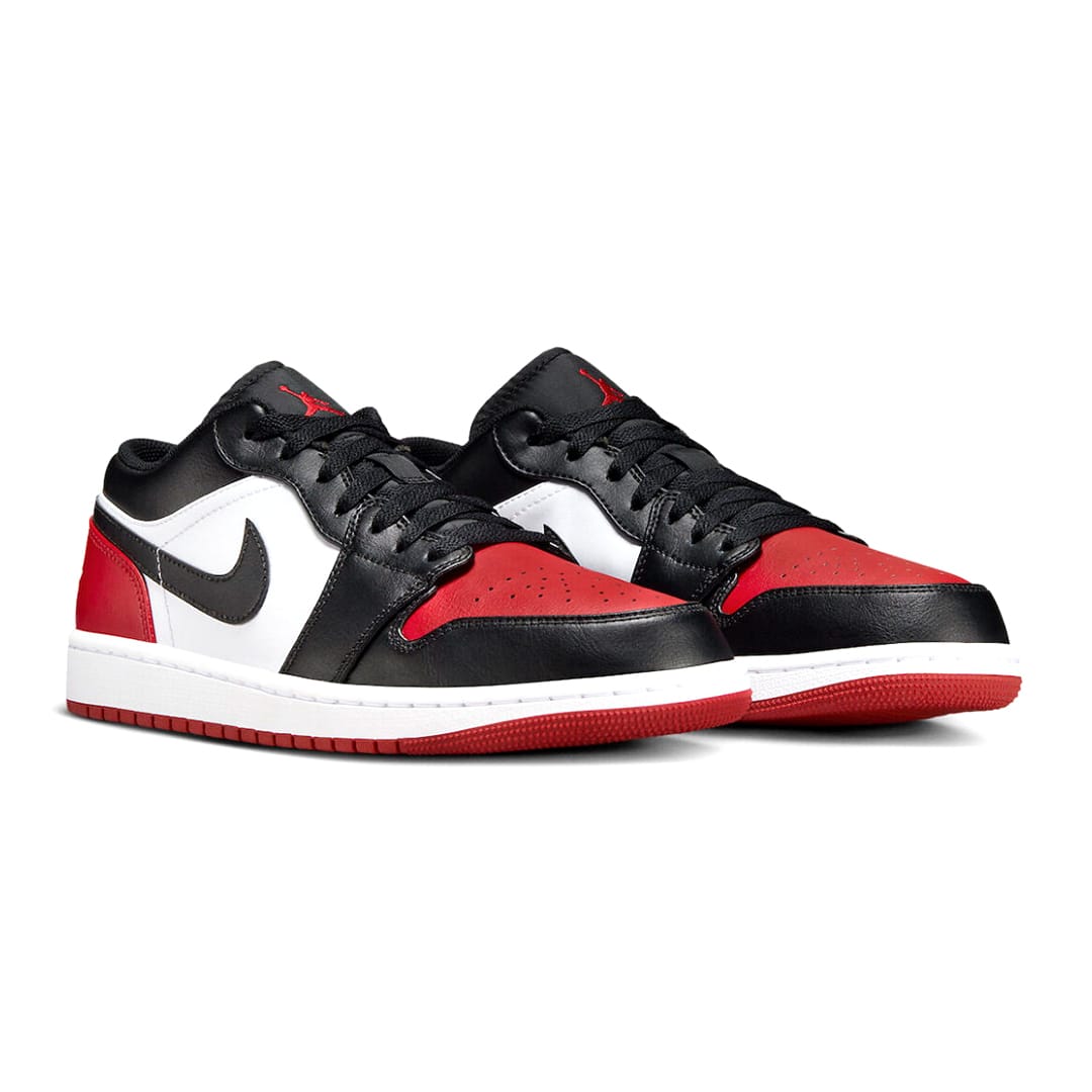 Nike Air Jordan 1 Low Shoes "Bred Toe 2.0"