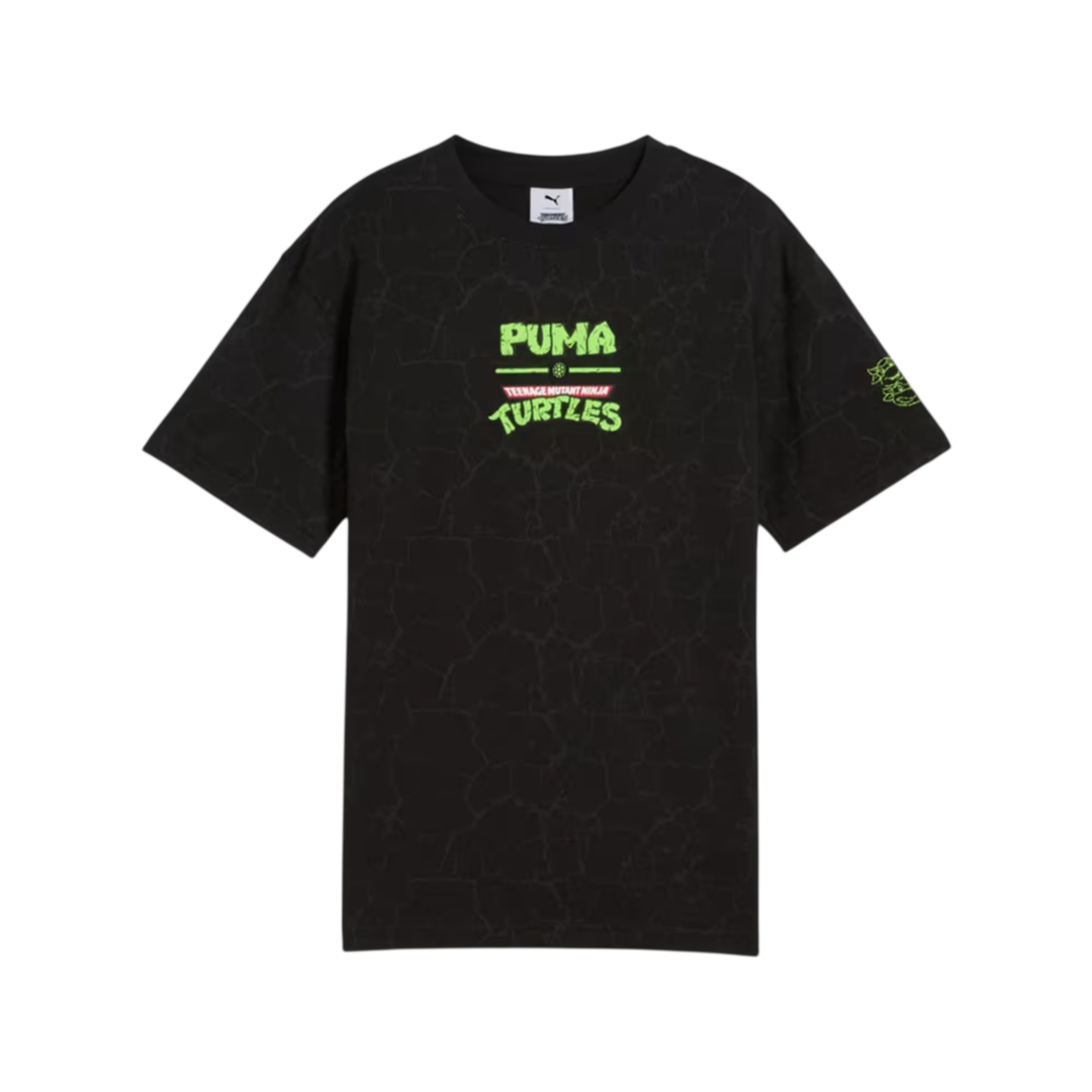 Puma x TMNT Kids T-Shirt Black