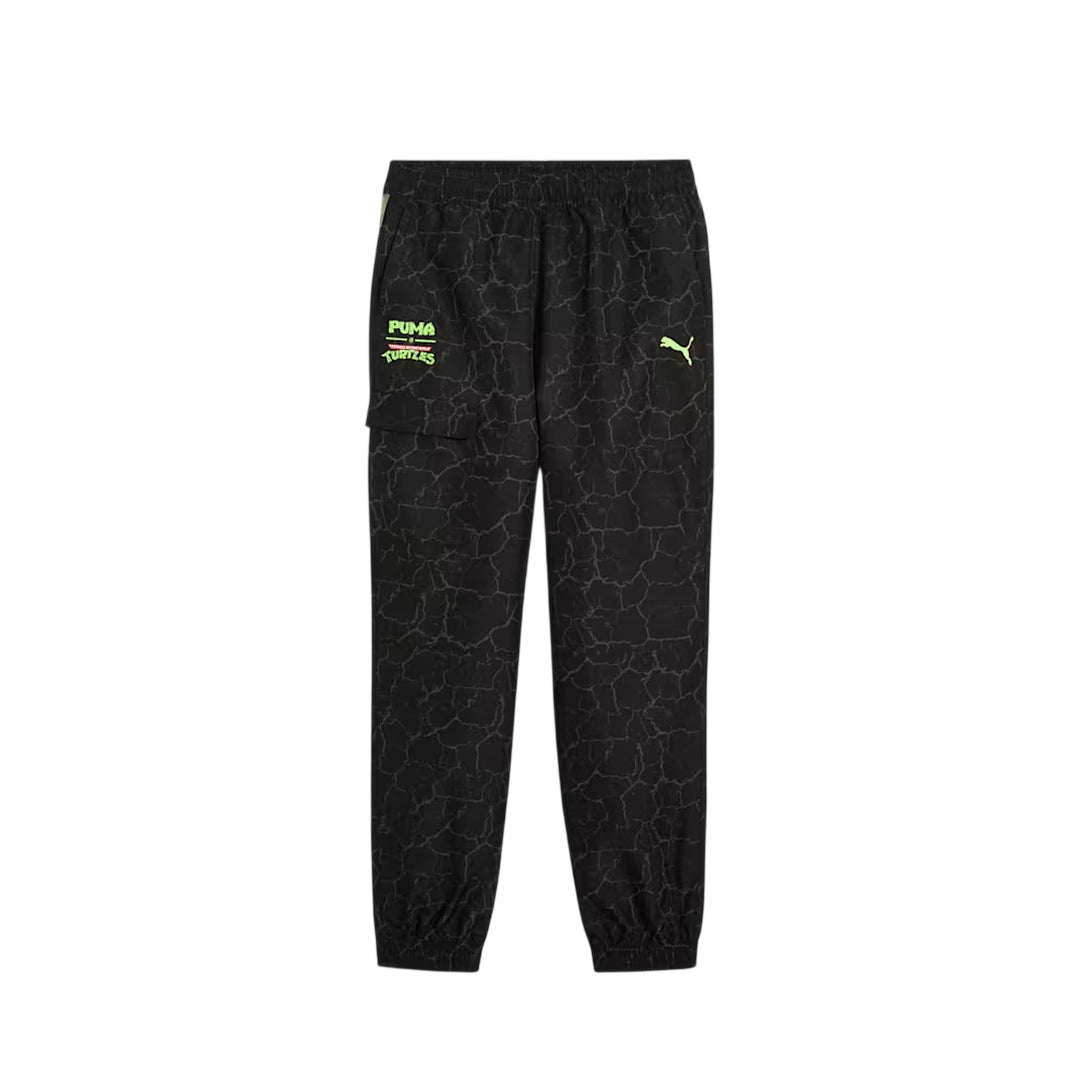 Puma x TMNT Kids Cargo Pants Black