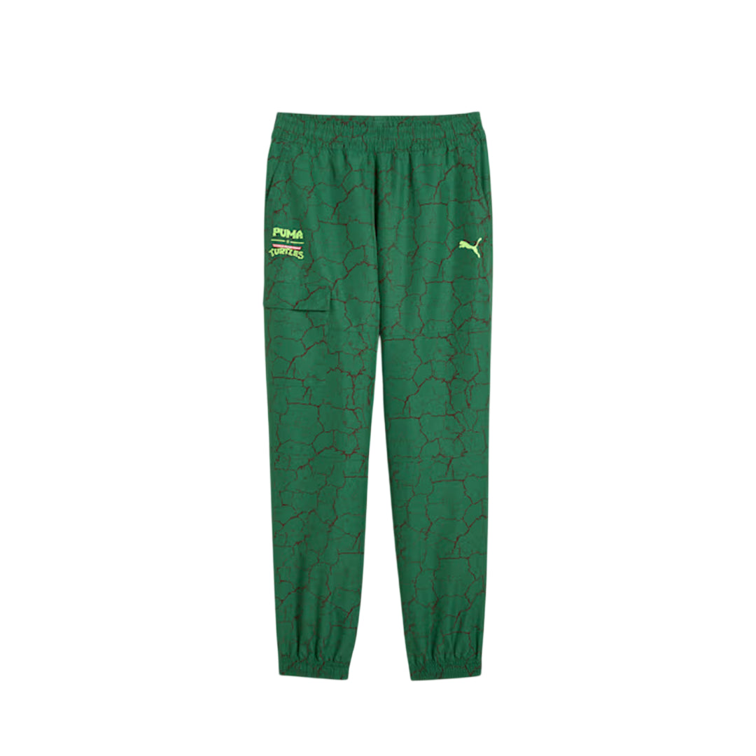 Puma x TMNT Kids Cargo Pants Green