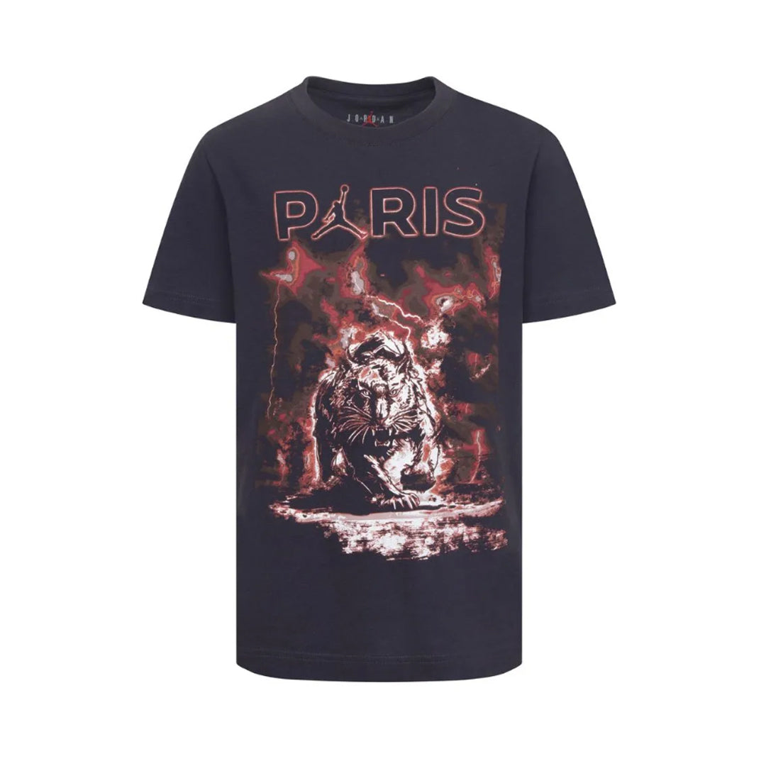 Jordan Kids PSG T‑Shirt Grey