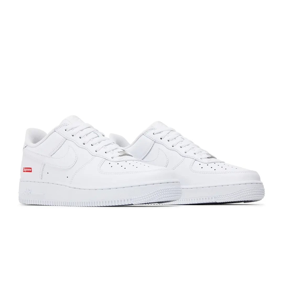 Supreme x Nike Air Force 1 Low 'Box Logo - White'