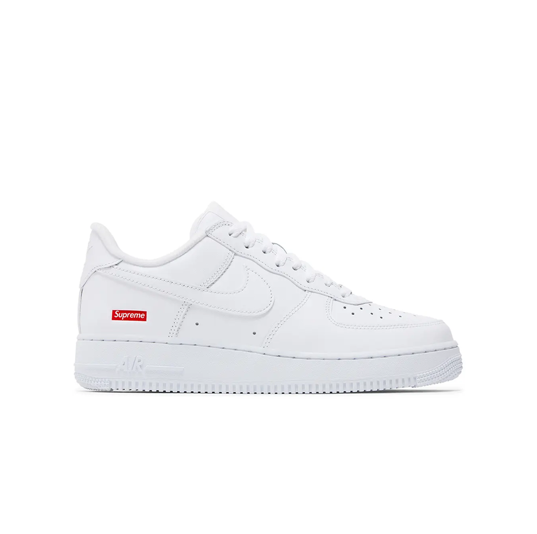 Supreme x Nike Air Force 1 Low 'Box Logo - White'
