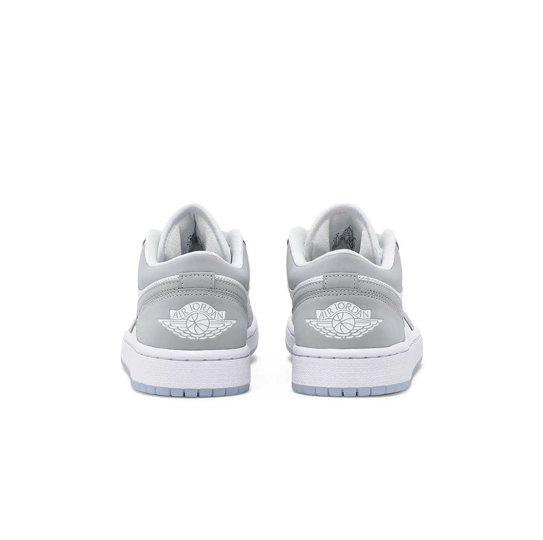 Wmns Air Jordan 1 Low 'White Wolf Grey'