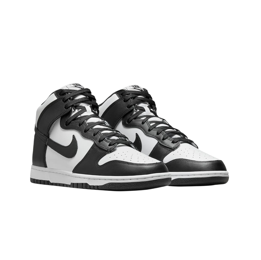 Nike Dunk High Retro "Black White"