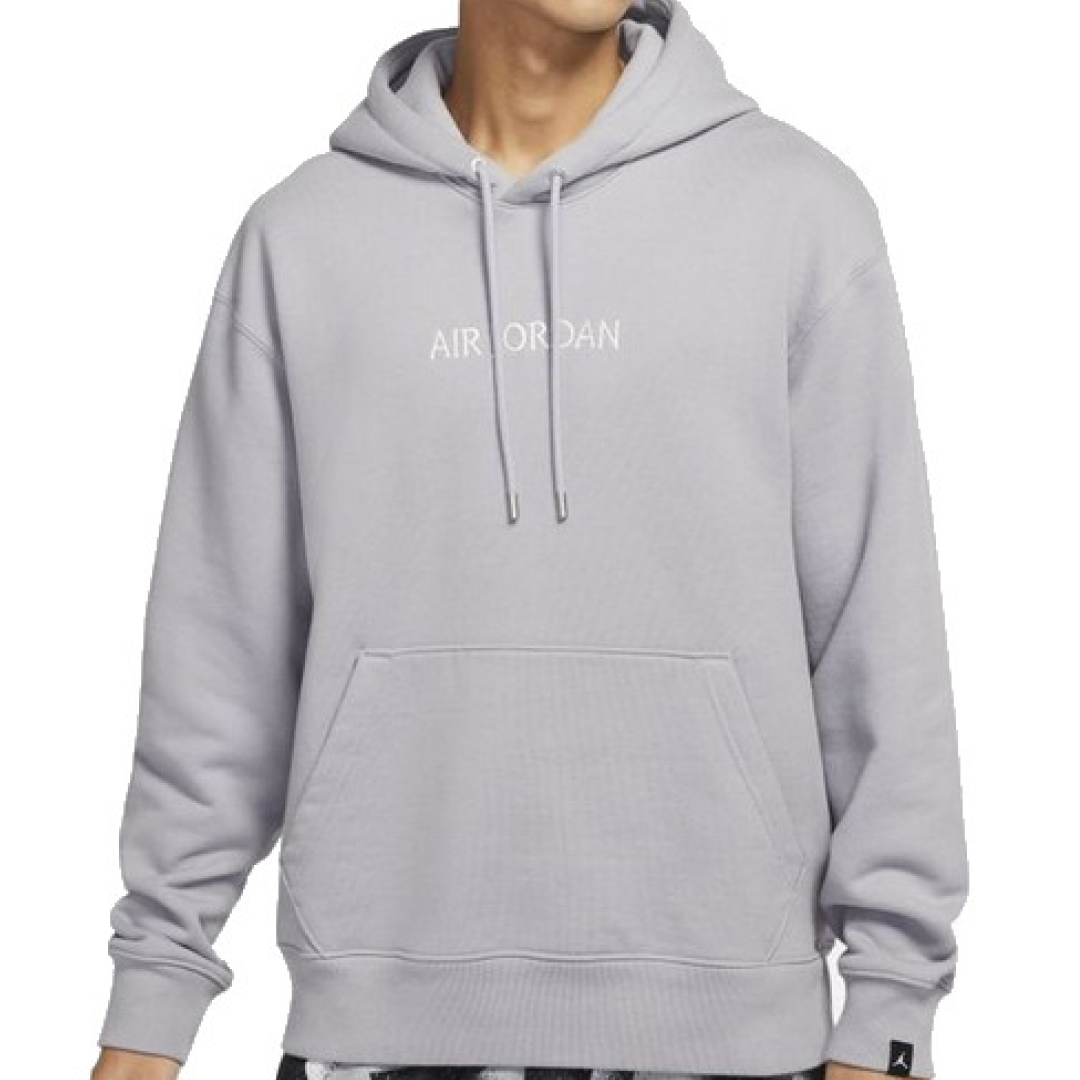 Air Jordan Fleece Hoodie Light Steel Grey
