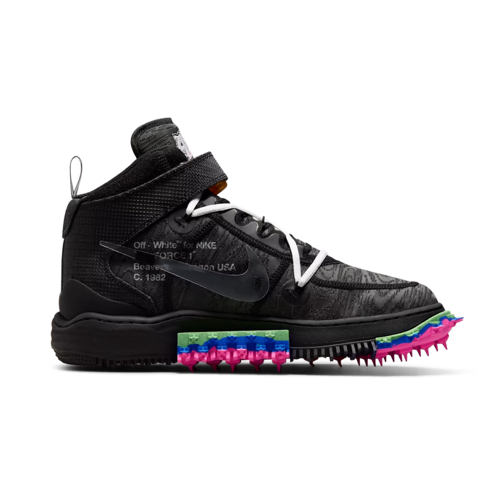 Nike Air Force 1 Mid "Off-White" Black