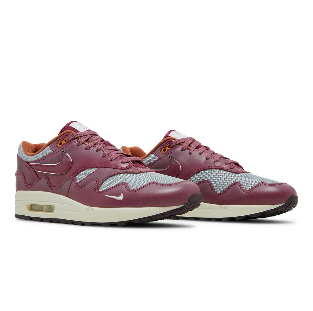 Patta x Nike Air Max 1 'Rush Maroon'