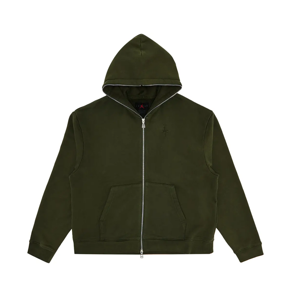Full-Zip Hoodie x Travis Scott Green