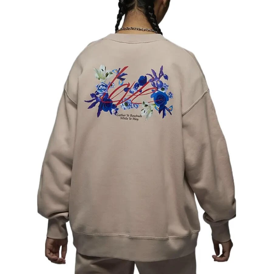 Air Jordan Sweatshirt Sail White