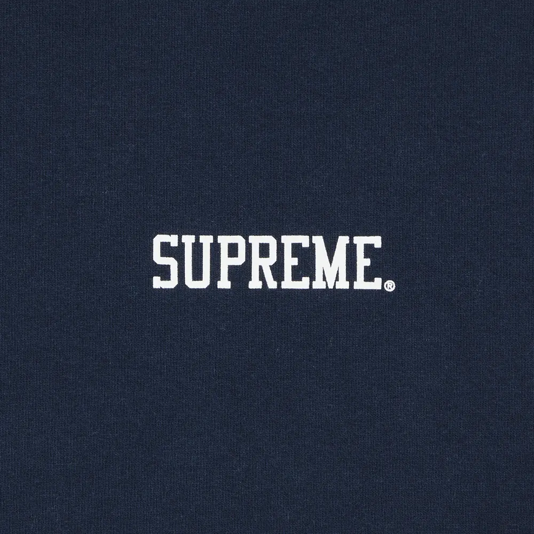Supreme Anarchy Hooded Sweatshirt 'Navy'
