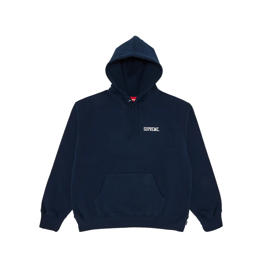 Supreme Anarchy Hooded Sweatshirt 'Navy'