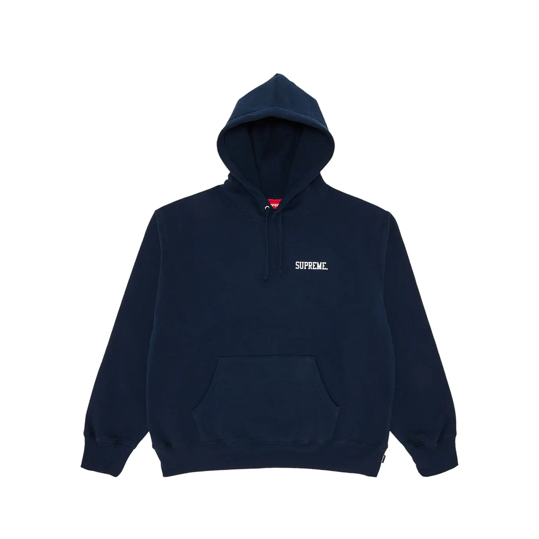 Supreme Anarchy Hooded Sweatshirt 'Navy'