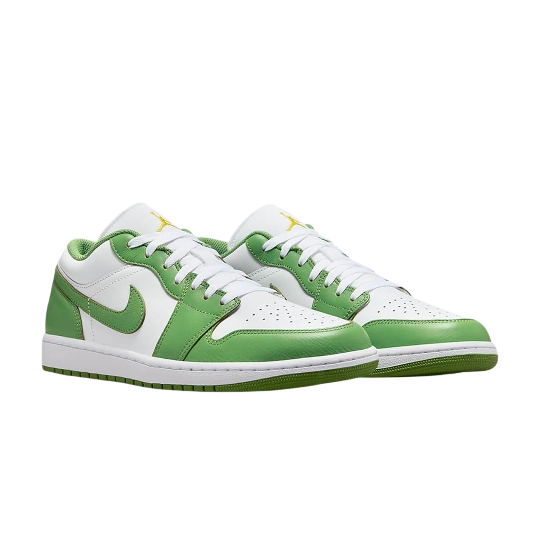 Air Jordan 1 Low SE "White/Lightning-Chlorophyll"