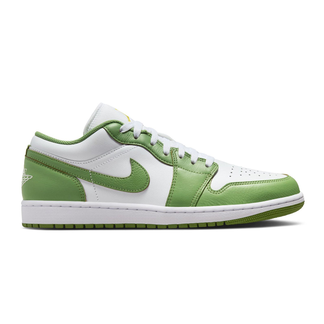 Air Jordan 1 Low SE "White/Lightning-Chlorophyll"