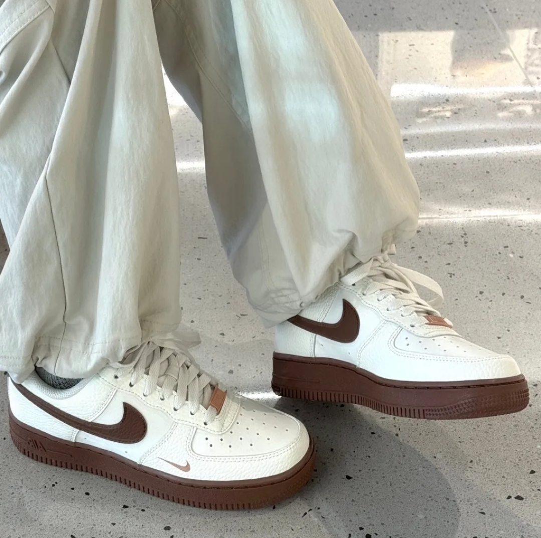 Nike Air Force 1 Low "Sail Fauna Brown"