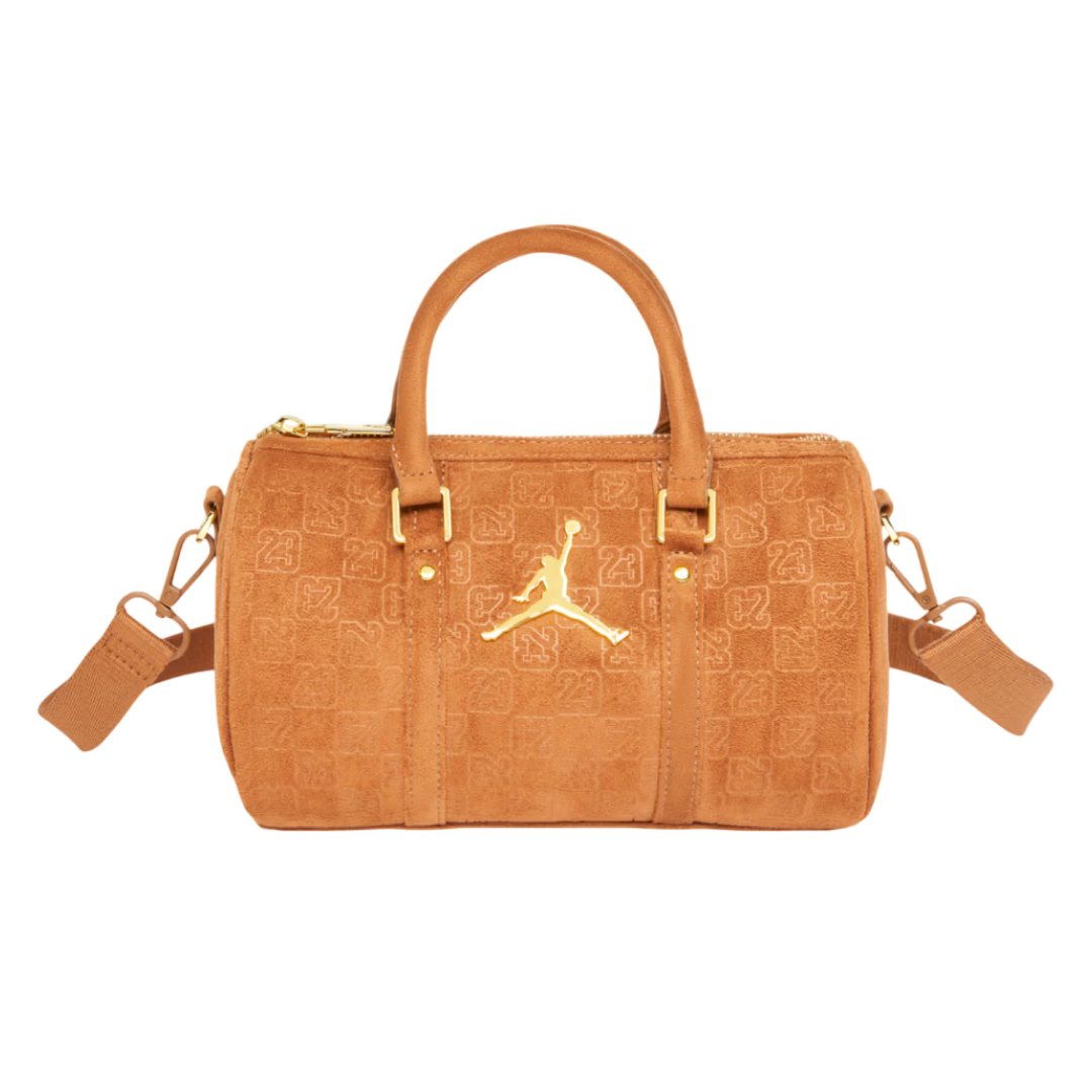 Jordan Duffel Bag Suede Brown