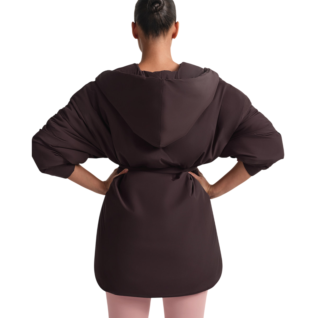 Nike SKIMS Woven Nylon Wrap Coat Phoenix